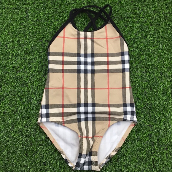 NEW Burberry Vintage Nova Check one piece swimsuit - Picture 5 of 6